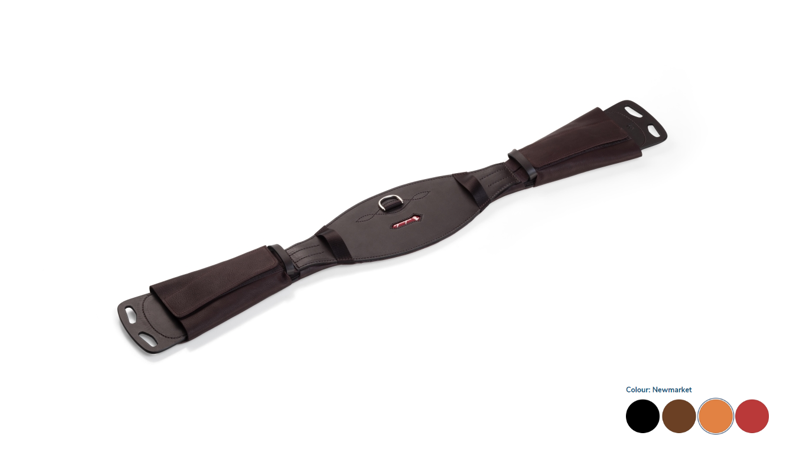 Equipe Base for Leather Dressage Girth Elastic Both Ends-New Market